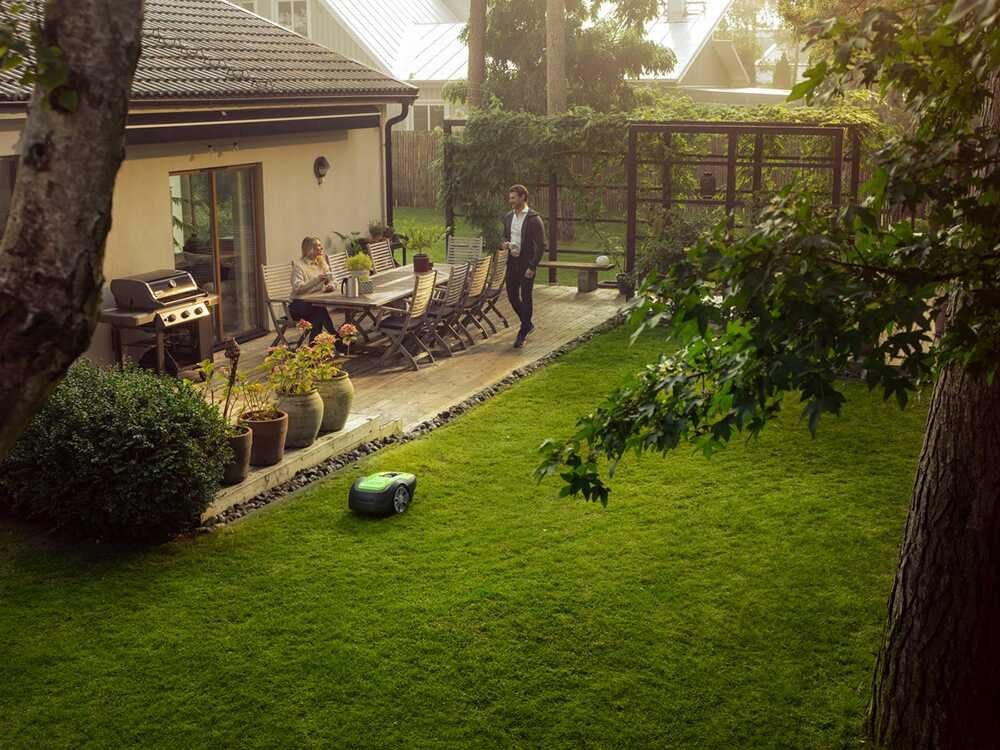 Greenworks OPTIMOW S - Robot cortacésped - Con cable perimetral - Imagen 2