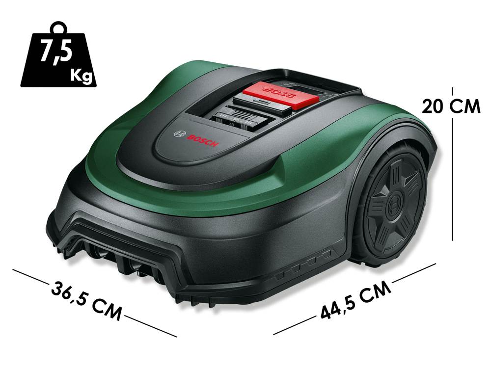 Bosch Indego XS 300 - Robot cortacésped - con batería de litio 18 V - Imagen 3