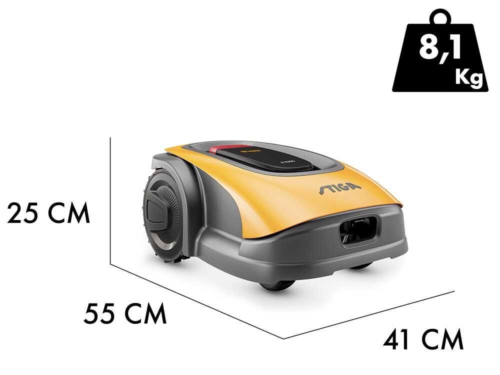 Stiga A 300 - Robot cortacésped - con batería E-Power de 2 Ah - Imagen 3