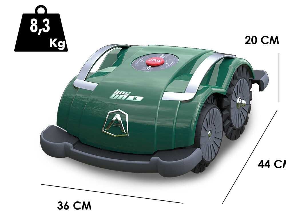 Ambrogio L60 Elite S+ - Robot cortacésped sin cable perimetral - No necesita instalación - Imagen 2
