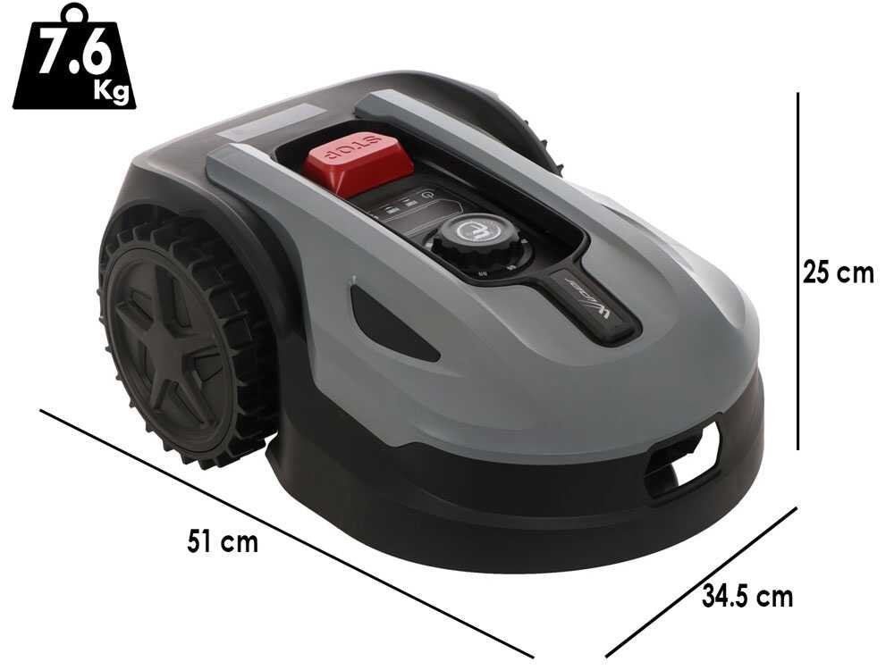 Wiper POP 5S - Robot cortacésped - Superficie máxima recomendada 500 m2 - Imagen 3