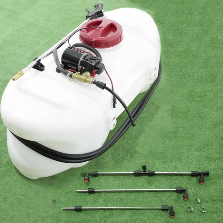 GeoTech CZ60C - Depósito para tratamientos fitosanitarios y herbicida - Bomba 12V - 60L