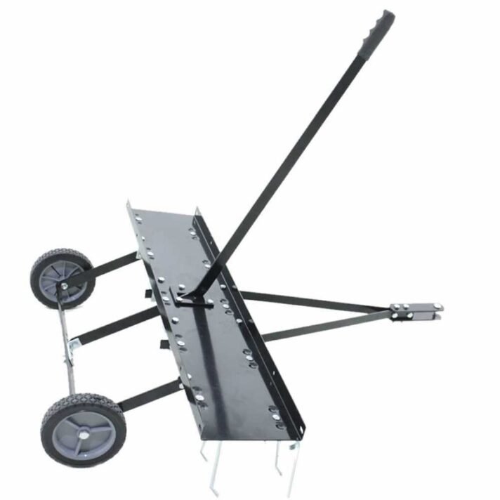 Remolque aireador escarificador desmugador de muelles cm 102 para tractores cortacésped