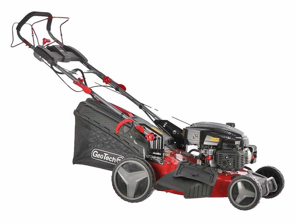 GeoTech Pro S53-225 BMSGW ES - Cortacésped autopropulsado 4en1 - Arranque eléctrico - Imagen 5