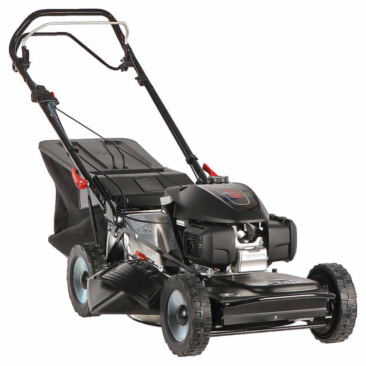 Marina Systems 4-MAXI 52 SH - 4-en-1 - Cortacésped de gasolina autopropulsado 4x4 - Motor Honda GCVX 200