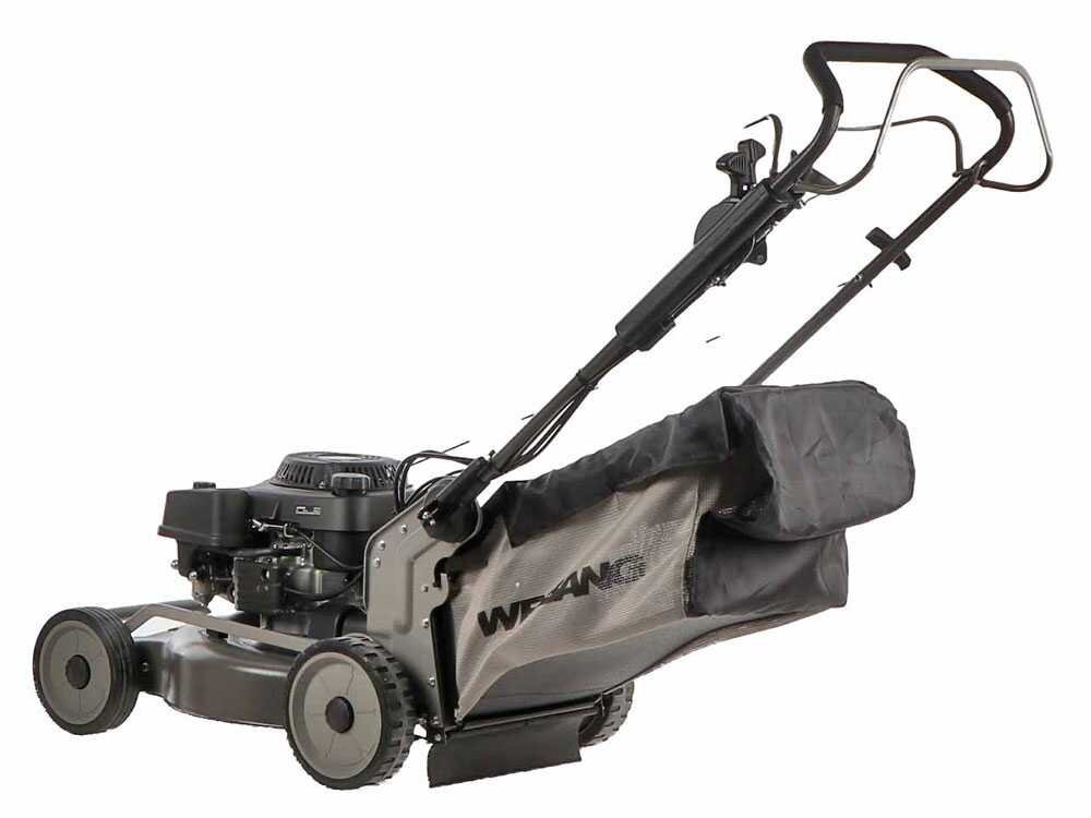 Weibang WB537SCV3 - Cortacésped autopropulsado de gasolina - Motor de 196 cc - 3 marchas - 4en1 - Imagen 4