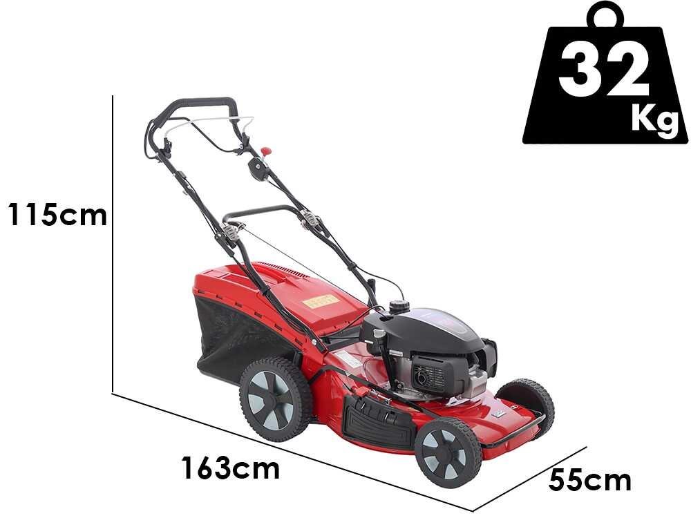 Marina Systems AGRI 55 SH 3V ZHW - Cortacésped de gasolina autopropulsado - Motor Honda GCVX200 - Imagen 2