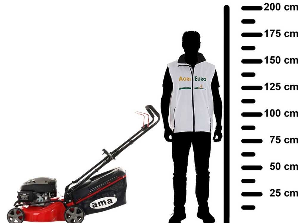Cortacésped de empuje Ama TRX 421 - 3en1: saco de recogida + salida trasera + mulching - Imagen 4