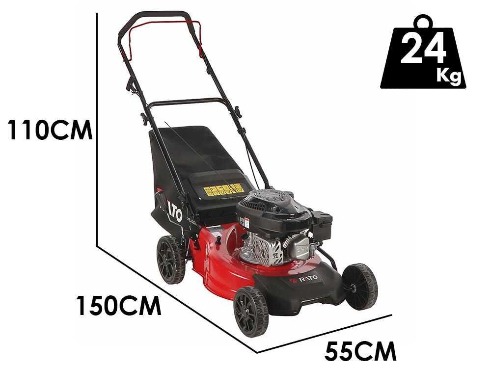 Rato Multipower RMP46Q-V125 - Cortacésped de gasolina - Motor Rato de 127cc - Imagen 3