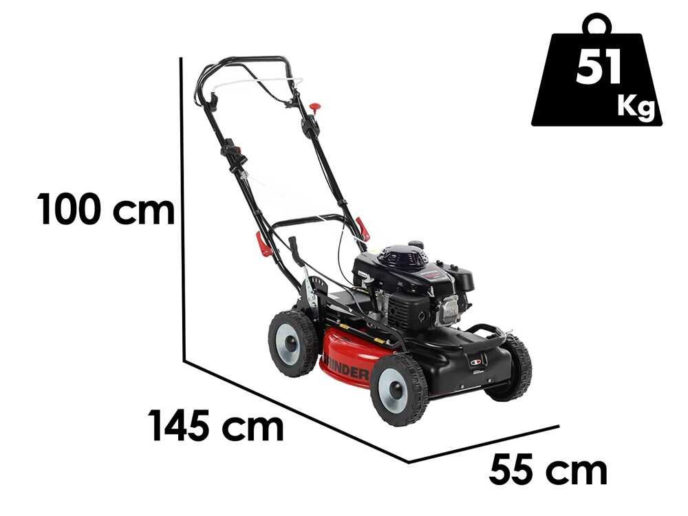 Marina Systems GRINDER 4x4 SH PRO - Cortacésped de gasolina autopropulsado - Motor Honda GXV 160 - Imagen 3