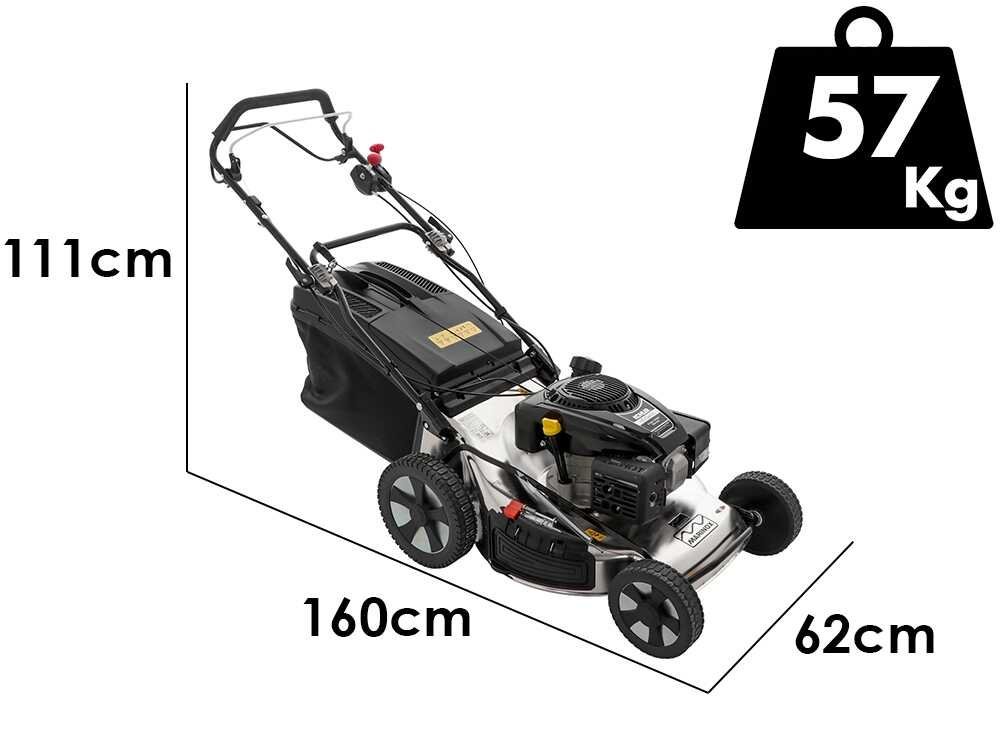Marina Systems MX 57 SK 3V - Cortacésped de gasolina autopropulsado - Motor Kohler HD775 - Imagen 2