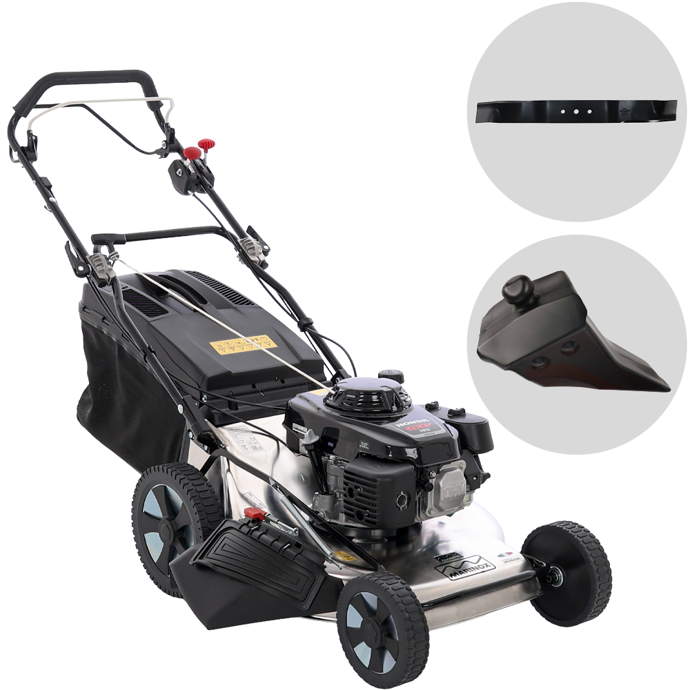 Marina Systems MX 57 SH 3V - Cortacésped de gasolina autopropulsado - Motor Honda GXV 160
