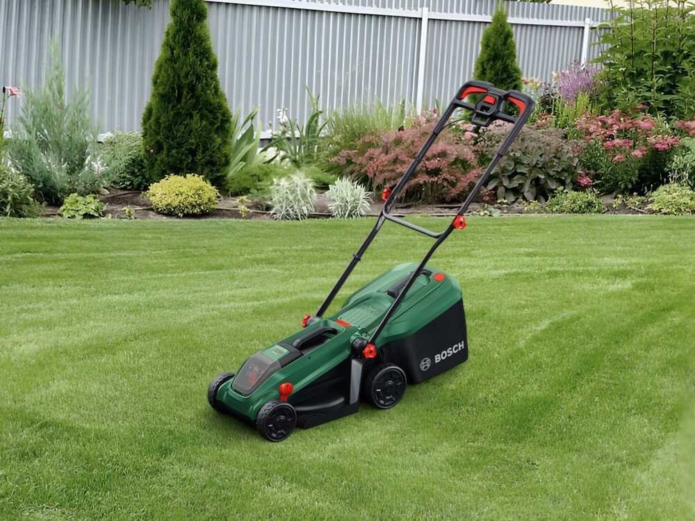 Bosch Rotak18V-34 - Cortacésped de batería - Corte de 34 cm - BATERÍA Y CARGADOR NO ESTÁN INCLUIDOS - Imagen 2