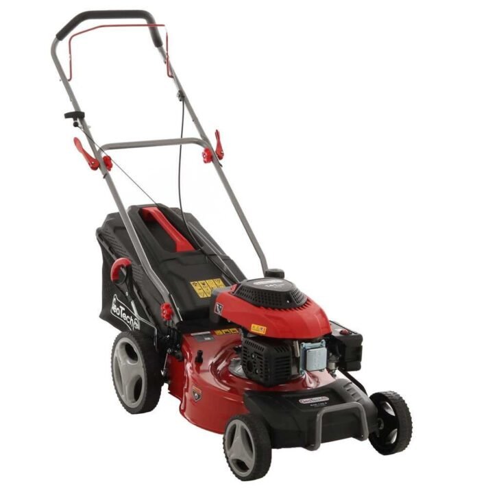 Cortacésped de gasolina GeoTech Pro S46-140B con motor GeoTech de 141cc