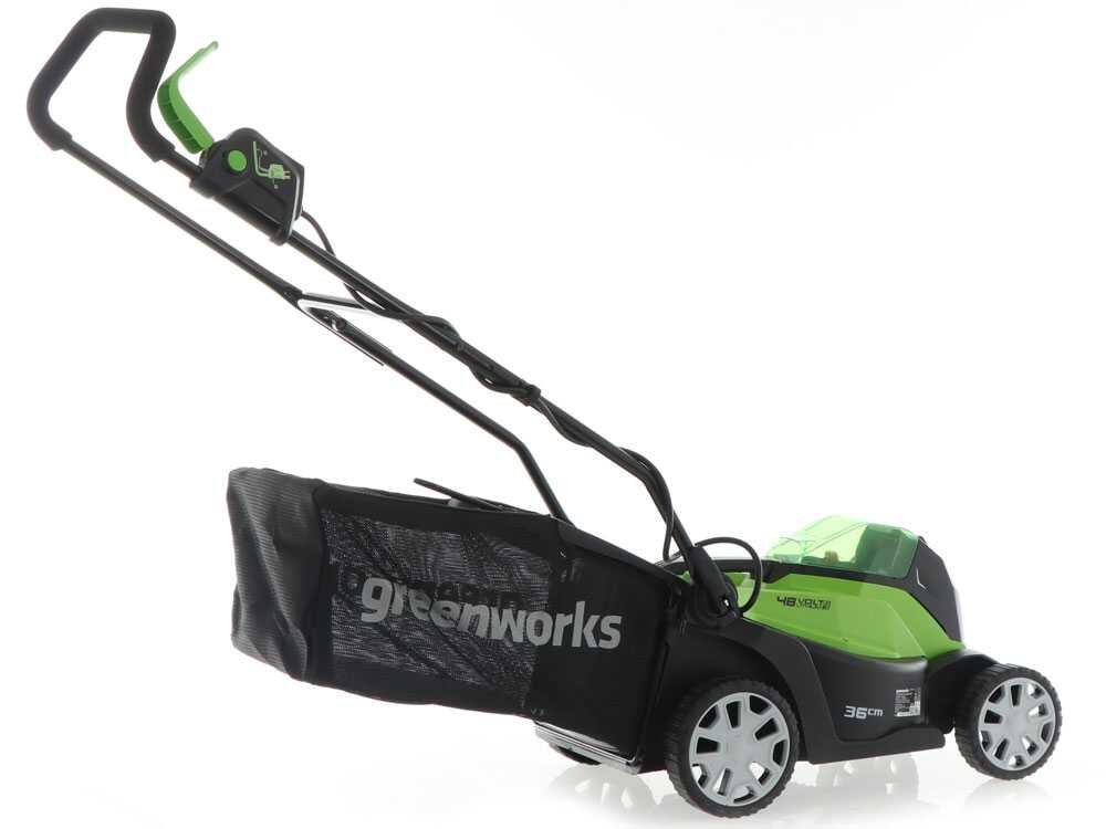 Cortacésped de batería Greenworks G48LM36 48V - 36 cm - SIN BATERÍA NI CARGADOR - Imagen 4