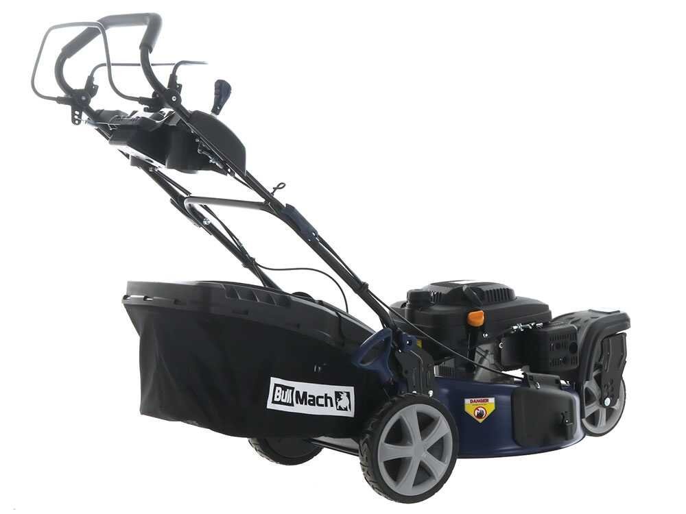 Cortacésped autopropulsado de gasolina BullMach CERBERO 53 - Plato de corte de 53 cm - 4 en 1 - Imagen 5
