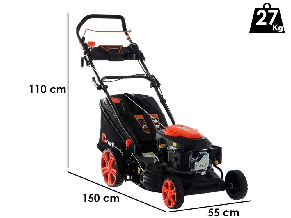 Cortacésped de empuje Redback S463HY-T6 - 4 en 1 - Corte de 45 cm - Imagen 3