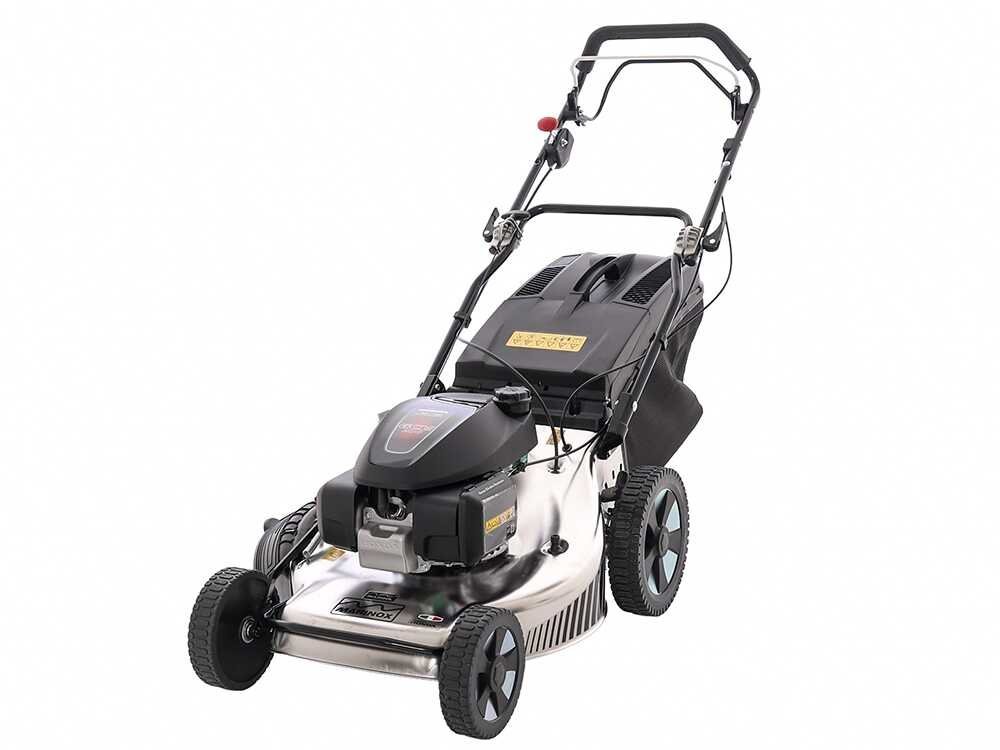 Marina Systems MX 57 SH 3V - Cortacésped de gasolina autopropulsado - Motor Honda GCVx 200 - Acero inoxidable - Imagen 4