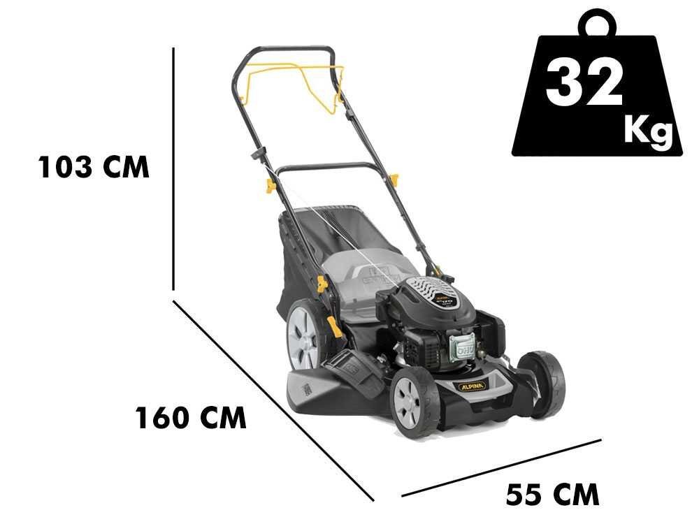 Cortacésped autopropulsado Alpina AL5 51 SAQ - Motor de gasolina ST 170 - corte 51 cm - Imagen 3