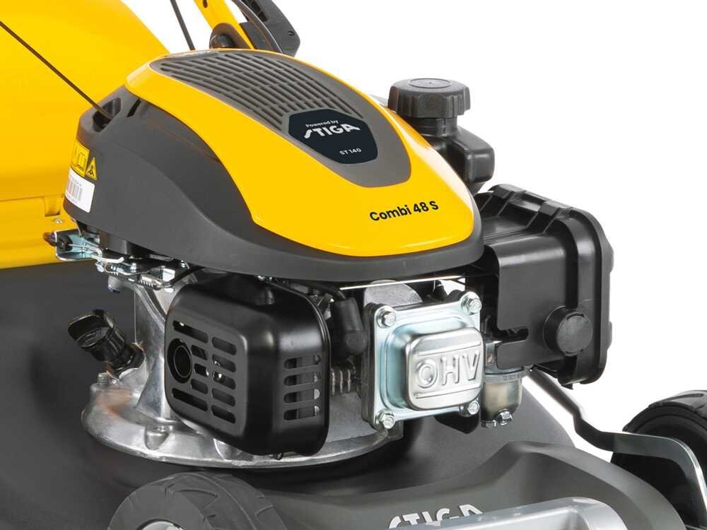 Stiga Combi 48 S - Cortacésped autopropulsado de gasolina - 3 en 1 - Motor ST 140 - Imagen 3