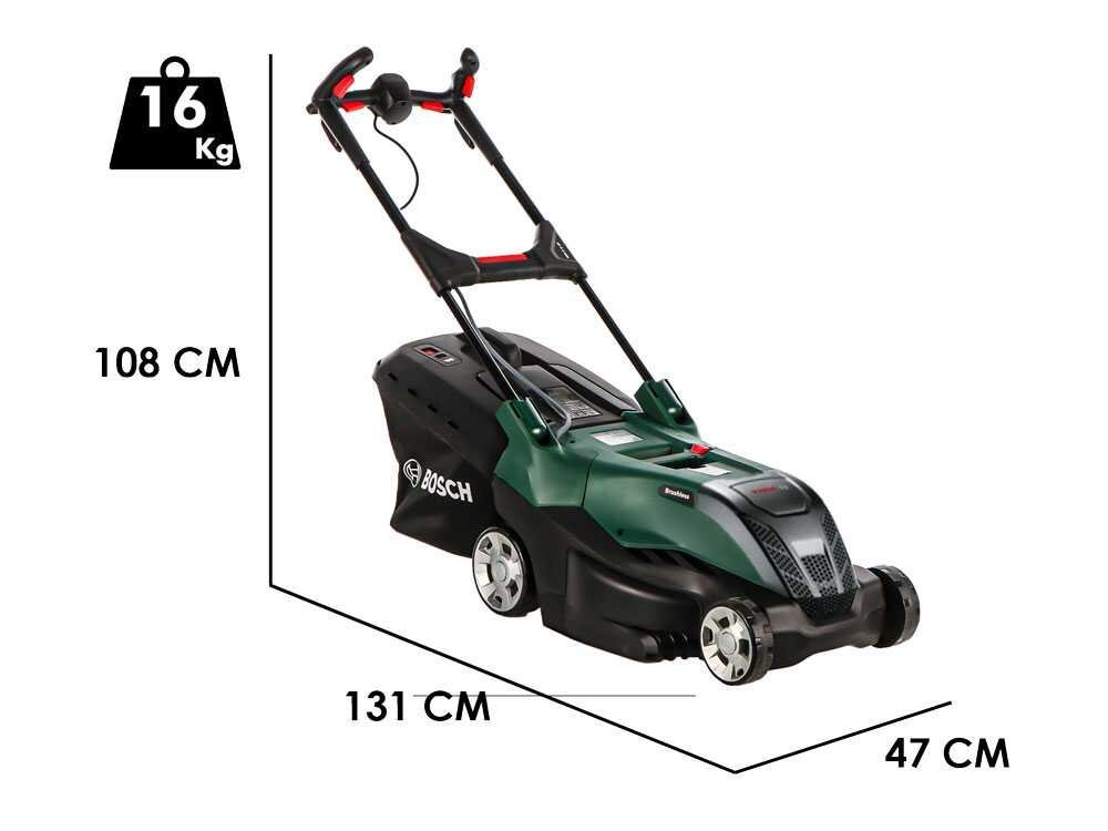 Bosch AdvancedRotak 40-650 - Cortacésped eléctrico - Corte 40 cm - 1800W - Imagen 2