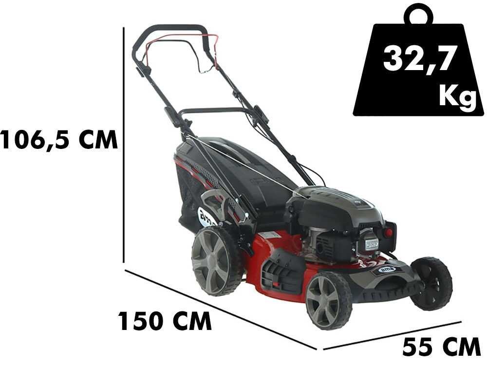 Cortacésped autopropulsado Ama TRX 511 - 4 en 1: recogida, mulching, salida lateral y trasera - Imagen 3