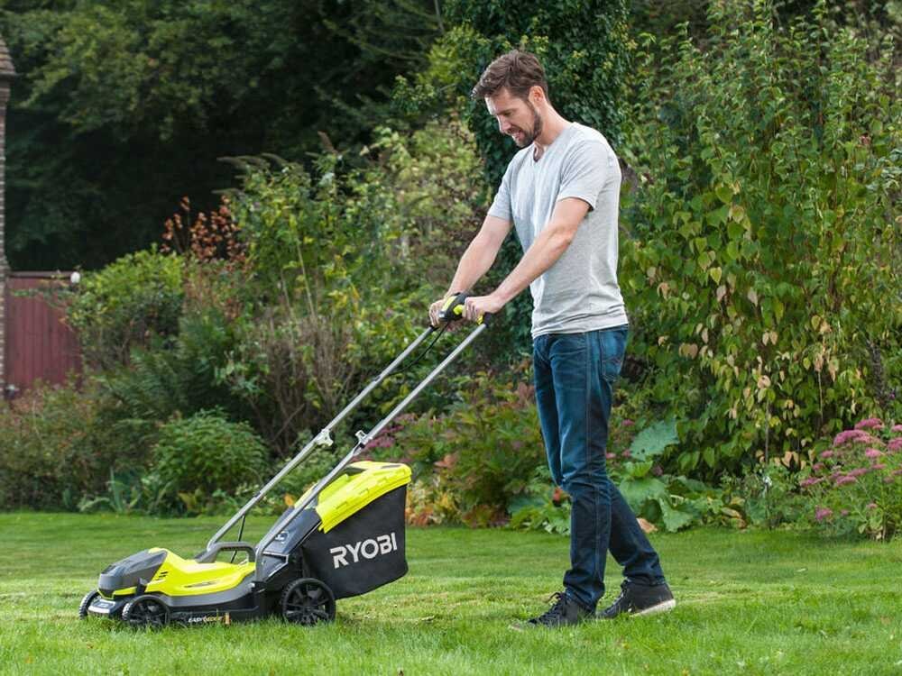 Ryobi RLM18X33B40 - Cortacésped de batería - 18V/4Ah - Corte de 33 cm - Imagen 2