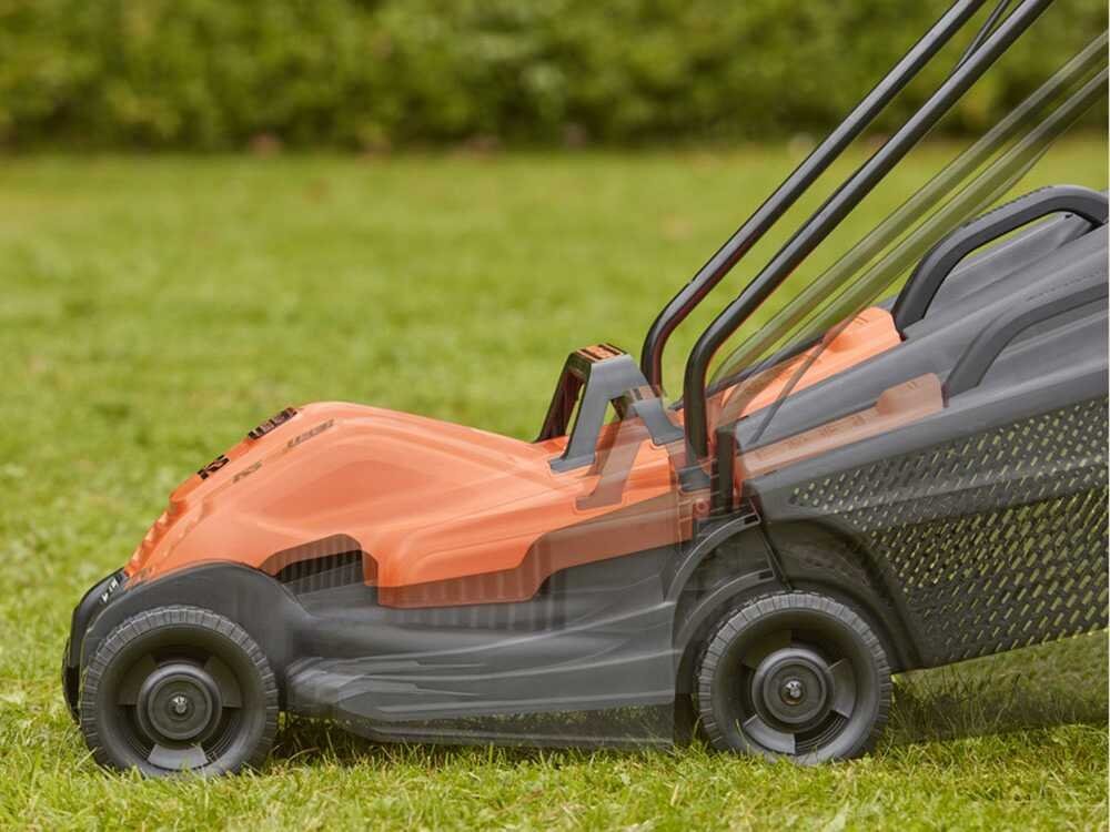 Black & Decker BEMW451BH-QS - Cortacésped eléctrico - 1200 W - Corte de 32 cm - Imagen 4