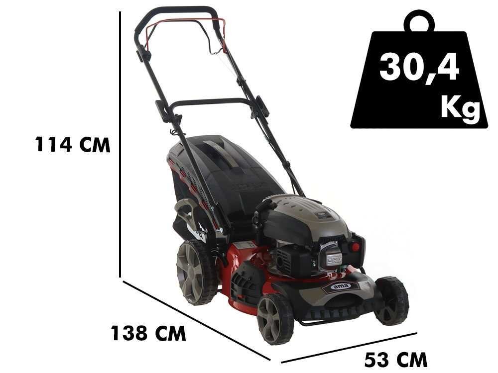 Cortacésped autopropulsado Ama TRX 465 - 4en1: recogida, mulching, salida lateral y trasera - Imagen 3