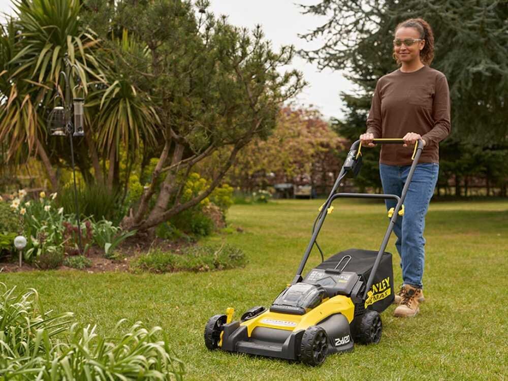 Stanley Fatmax SFMCMW2651M - Cortacésped de batería - 2x18V/4Ah - Corte de 40 cm - Imagen 4