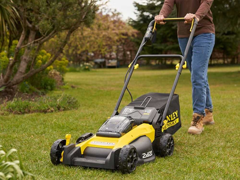 Stanley Fatmax SFMCMW2651M - Cortacésped de batería - 2x18V/4Ah - Corte de 40 cm - Imagen 5