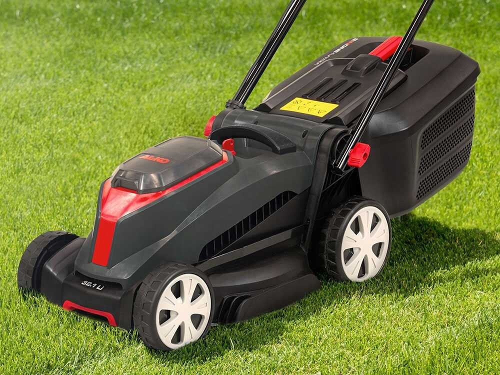 AL-KO 32.1 Li Easy - Cortacésped de batería - Corte de 32 cm - 2x 18V/2,5Ah - Imagen 4