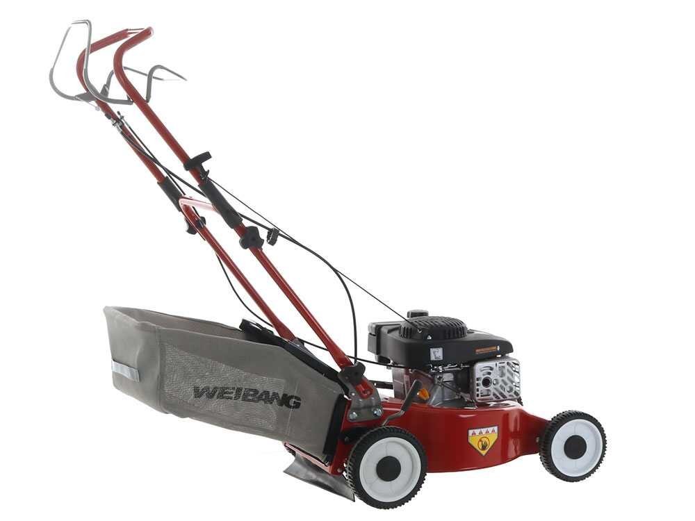 Cortacésped autopropulsado de gasolina WEIBANG WB455SCOP - 2en1 - Motor 139 cc - Imagen 5