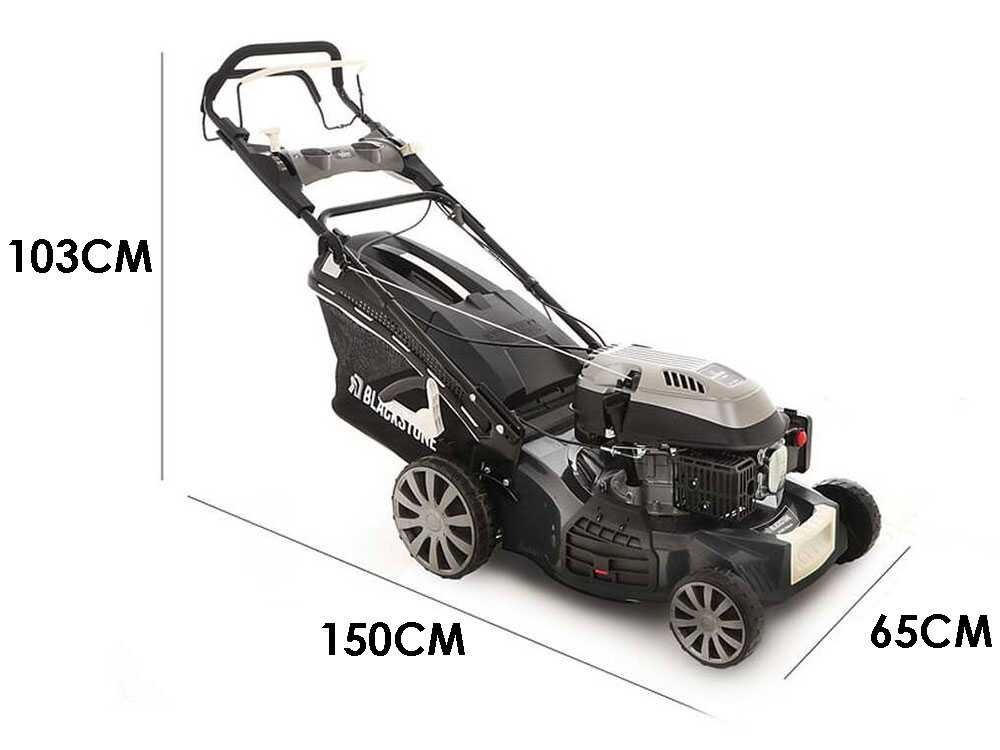 Cortacésped autopropulsado de gasolina Blackstone SP480 Deluxe con motor Blackstone Y196V - Imagen 2