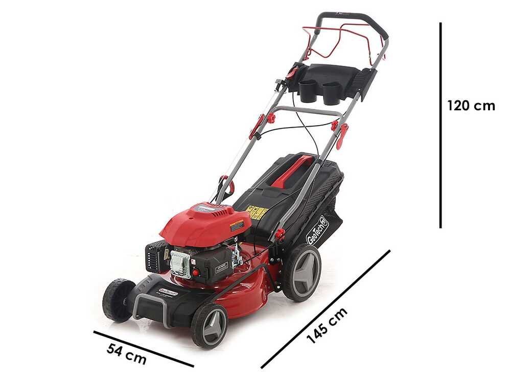 Cortacésped autopropulsado de gasolina GeoTech Pro S46-175 BMSGW con motor de 173cc - 4en1 - Imagen 2