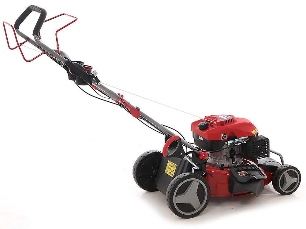 Cortacésped autopropulsado de gasolina GeoTech Pro S46-175 BMSGW con motor de 173cc - 4en1 - Imagen 4