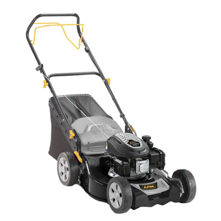 Cortacésped autopropulsado Alpina AL5 46 SA con motor de gasolina ST 140 de 139 cc