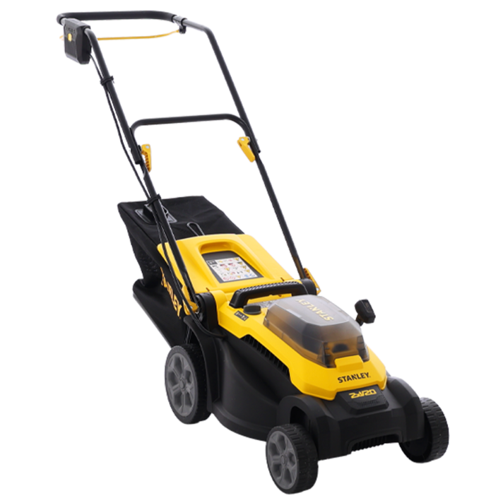 Stanley SCMWP3701N-XJ - Cortacésped de batería - 36 V - Corte de 37 cm - BATERÍA Y CARGADOR NO ESTÁN INCLUIDOS