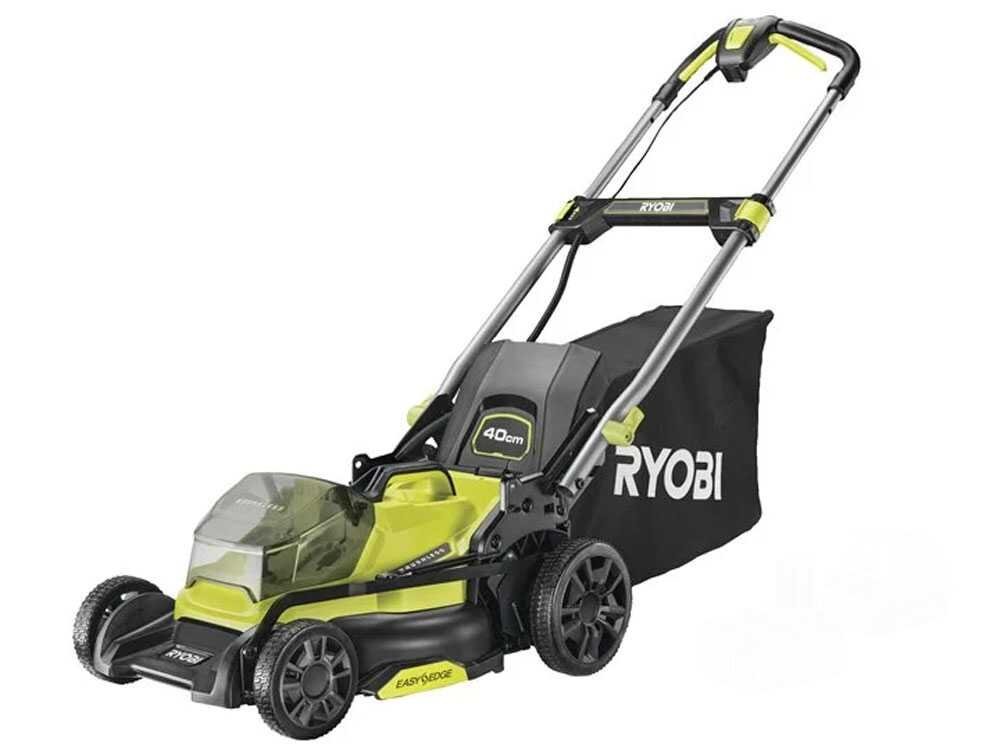 Ryobi RY18LMX40C-150 - Cortacésped de batería - Corte de 40 cm - 18V/5Ah - Imagen 4