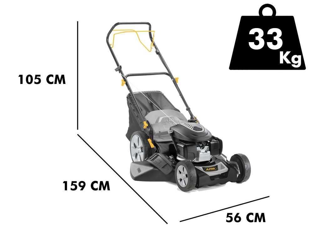 Cortacésped autopropulsado Alpina A5 51 SHQ - 51 cm motor de gasolina Honda GCVx170 - Imagen 3
