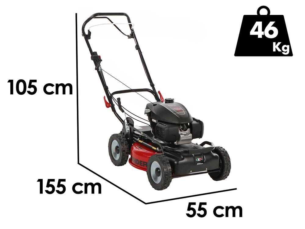 Marina Systems GRINDER 4x4 SH - Cortacésped de gasolina autopropulsado - Motor Honda GCVx 200 - Corte 52cm - Imagen 3