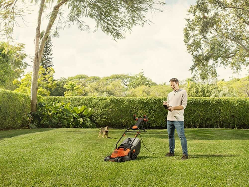 Black & Decker BEMW481ES-QS - Cortacésped eléctrico - 1800 W - Corte de 42 cm - Imagen 2