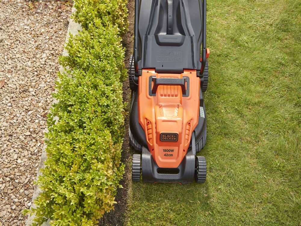 Black & Decker BEMW481ES-QS - Cortacésped eléctrico - 1800 W - Corte de 42 cm - Imagen 3