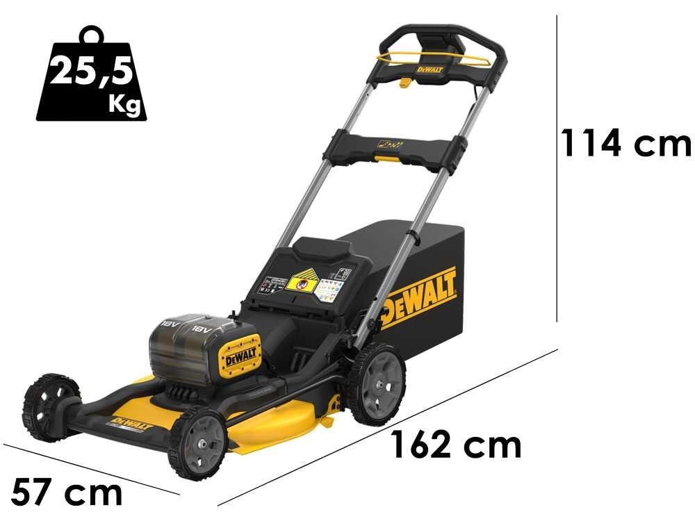 DeWalt DCMWP134N-XJ - Cortacésped de empuje de batería - 36V - Corte de 53 cm - BATERÍA Y CARGADOR NO ESTÁN INCLUIDOS - Imagen 3
