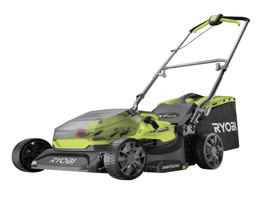 Cortacésped eléctrico de batería RYOBI RY18LM37A-140 - 18V - 4Ah - saco de 45 l - corte de 37 cm - Imagen 3