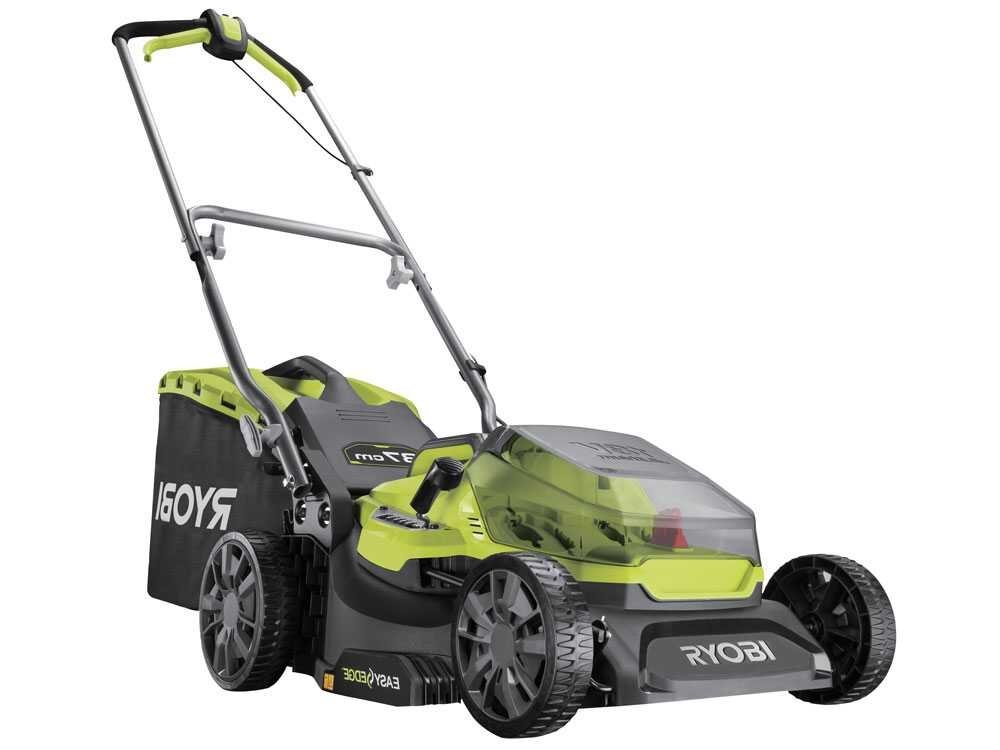 Cortacésped eléctrico de batería RYOBI RY18LM37A-140 - 18V - 4Ah - saco de 45 l - corte de 37 cm - Imagen 4