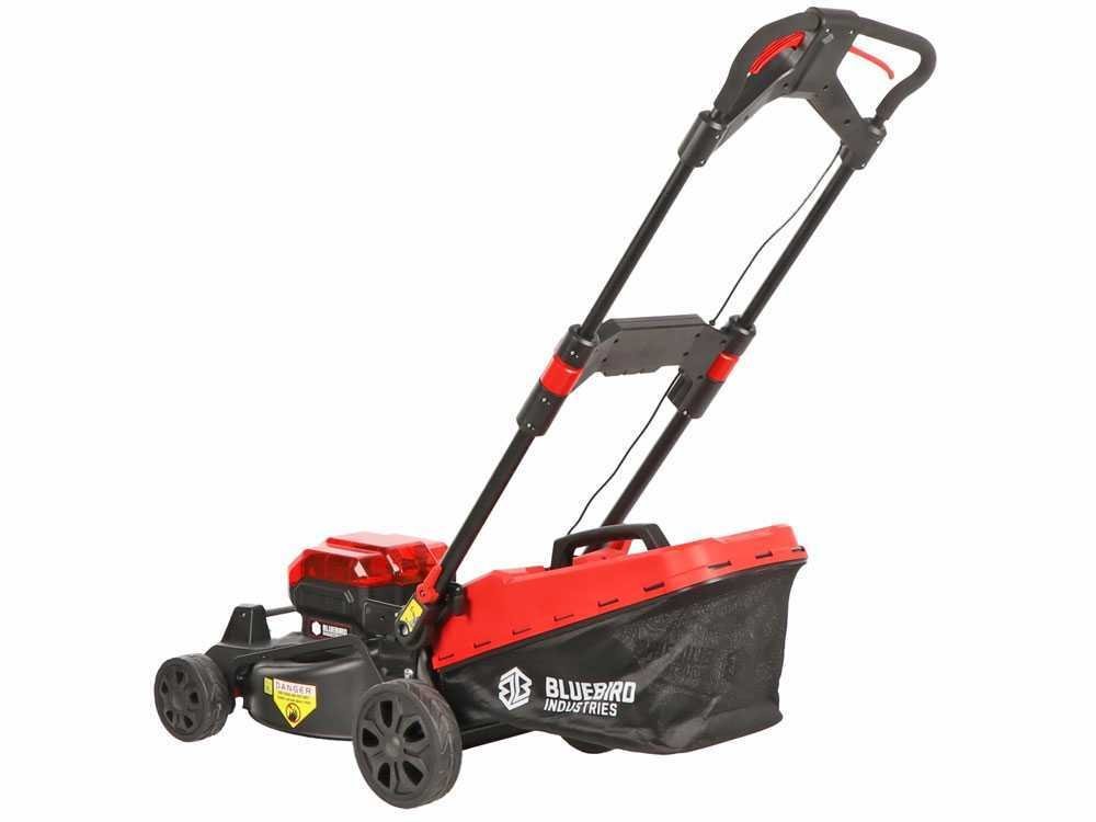Blue Bird LM 22-41 - Cortacésped de batería - 2x 18V/5Ah - Corte de 41 cm - Imagen 5