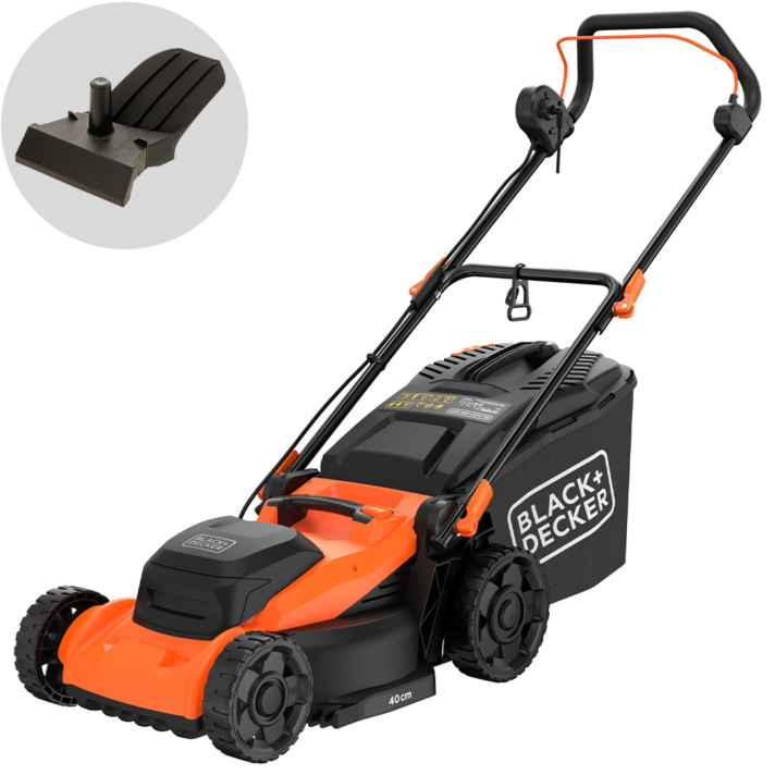 Black & Decker BEMWP400-QS - Cortacésped eléctrico - 1800 W - Corte de 40 cm