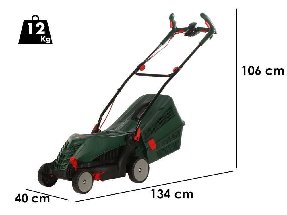 Bosch UniversalRotak 37-555 - Cortacésped eléctrico - 1400 W - Corte 37 cm - Imagen 3