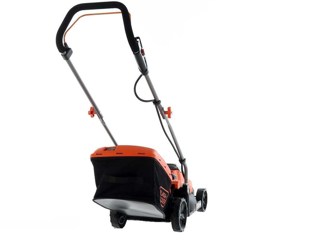 Cortacésped eléctrico de batería Black & Decker BCMW3318L2-QW - 36V 2.5Ah + batería 18V 2Ah gratis - Imagen 5